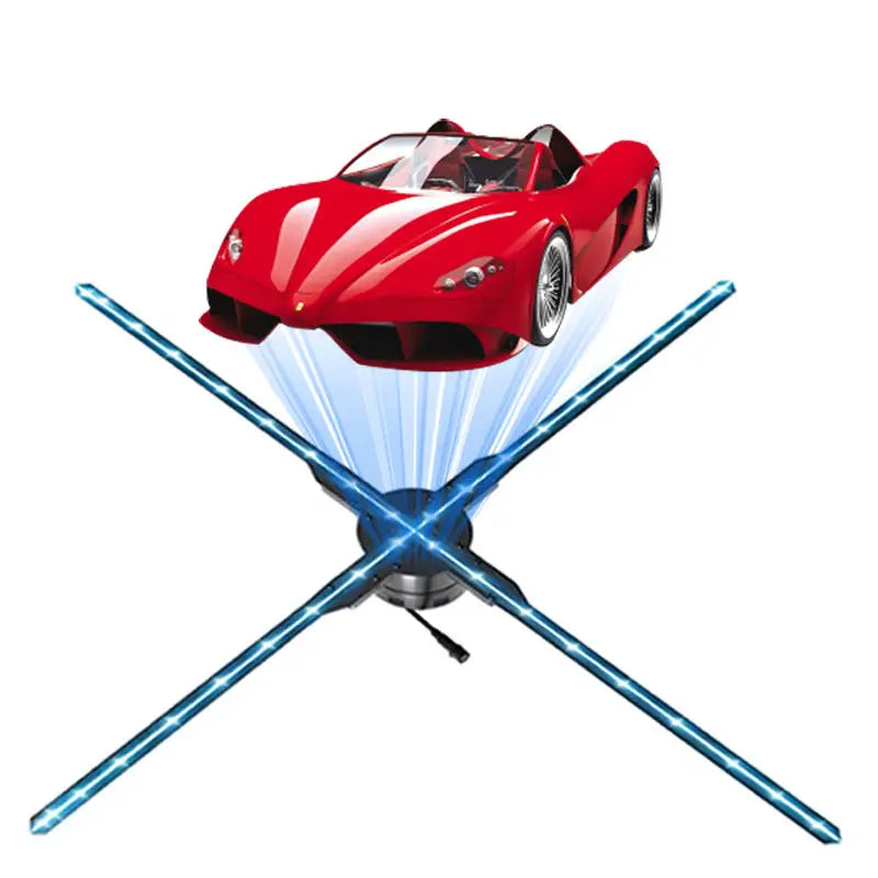 Outdoor 1080p 70cm 3d Hologram Led Fan Projector Display 4k Wall Mounted High Resolution 3D Holographic Fan for Advertising