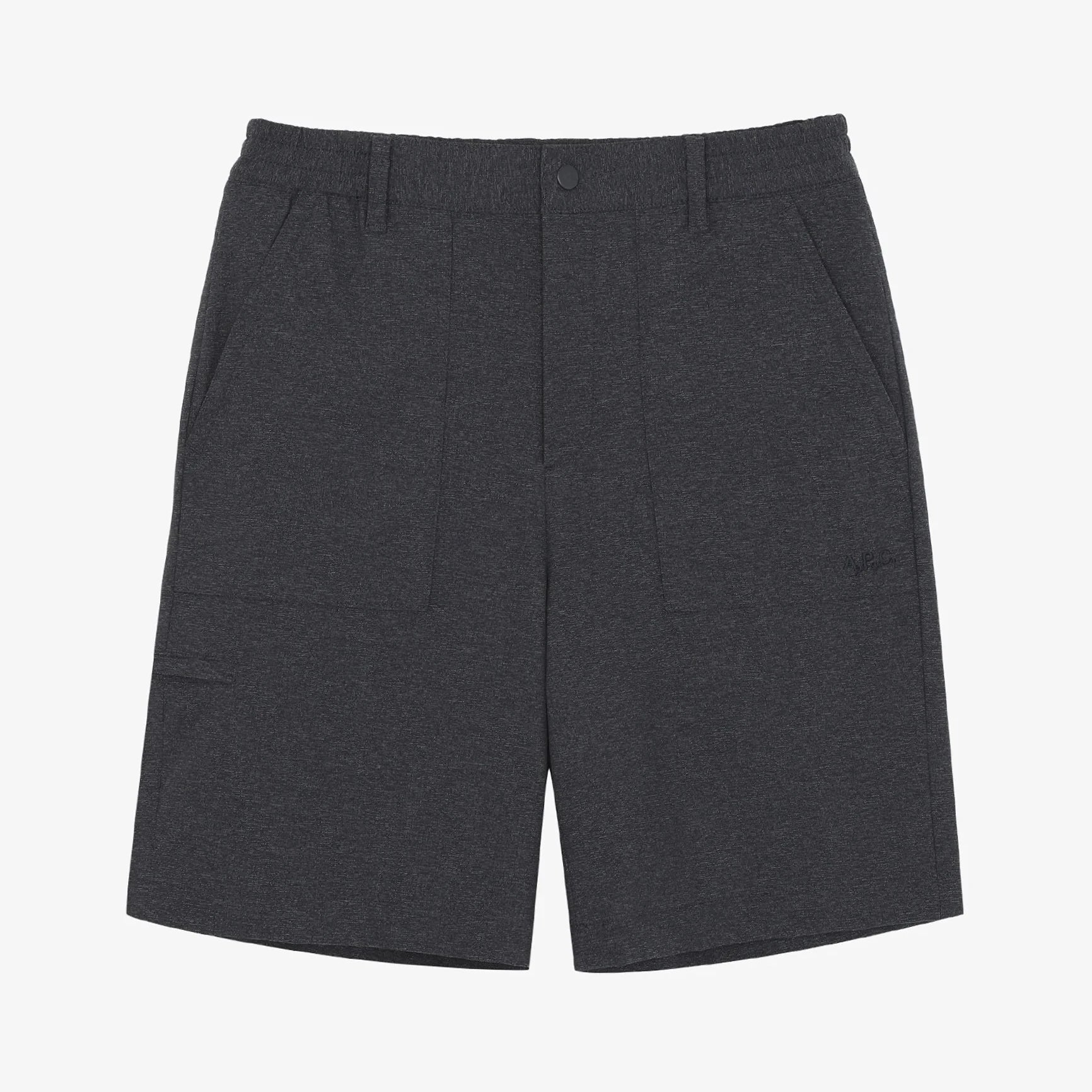 High Quality Men't Straight Fit Knee Length Golf Shorts Button Fly Shorts