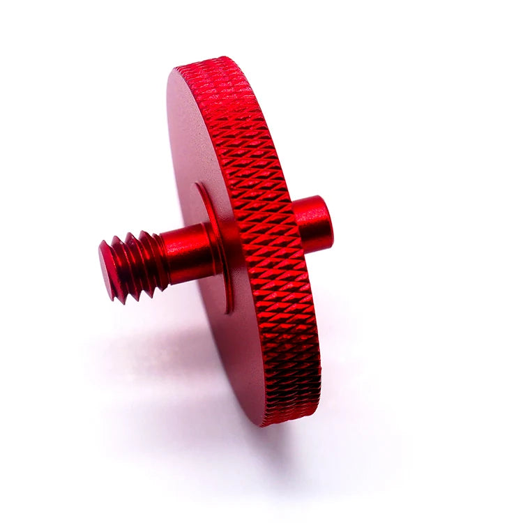 1/4" Knurled ScrewsGimbal Metal Washers Tripod Nuts (M5/M6) for Secure Camera MountingCustomizable