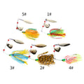 Top Seller Trolling Lure Weight 16.3G Metal Sea Fishing Trolling Octopus Lure Deep Sea Perfect Swimming Skirt Baits