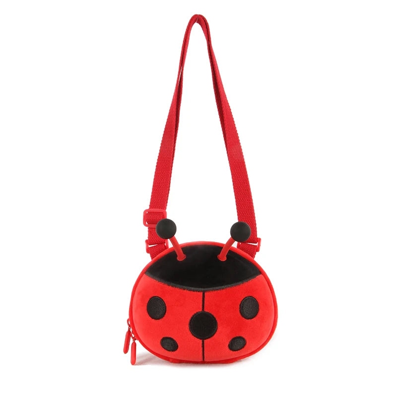 Supercute Fashion Mini Messenger Shoulder Bag with Zipper Bohemian Vintage Dress Style for Kids Spring Summer Autumn Winter