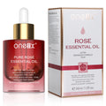 ONE1X Ultra Advanced Formula Powerful Organic Skin Face Treatment Rose Essential Oil