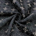 Factory Hot Sale Jacquard Fabrics Luxury Brandstof Coat Hat Backpack Custom Color Free Sample Jacquard Fabric