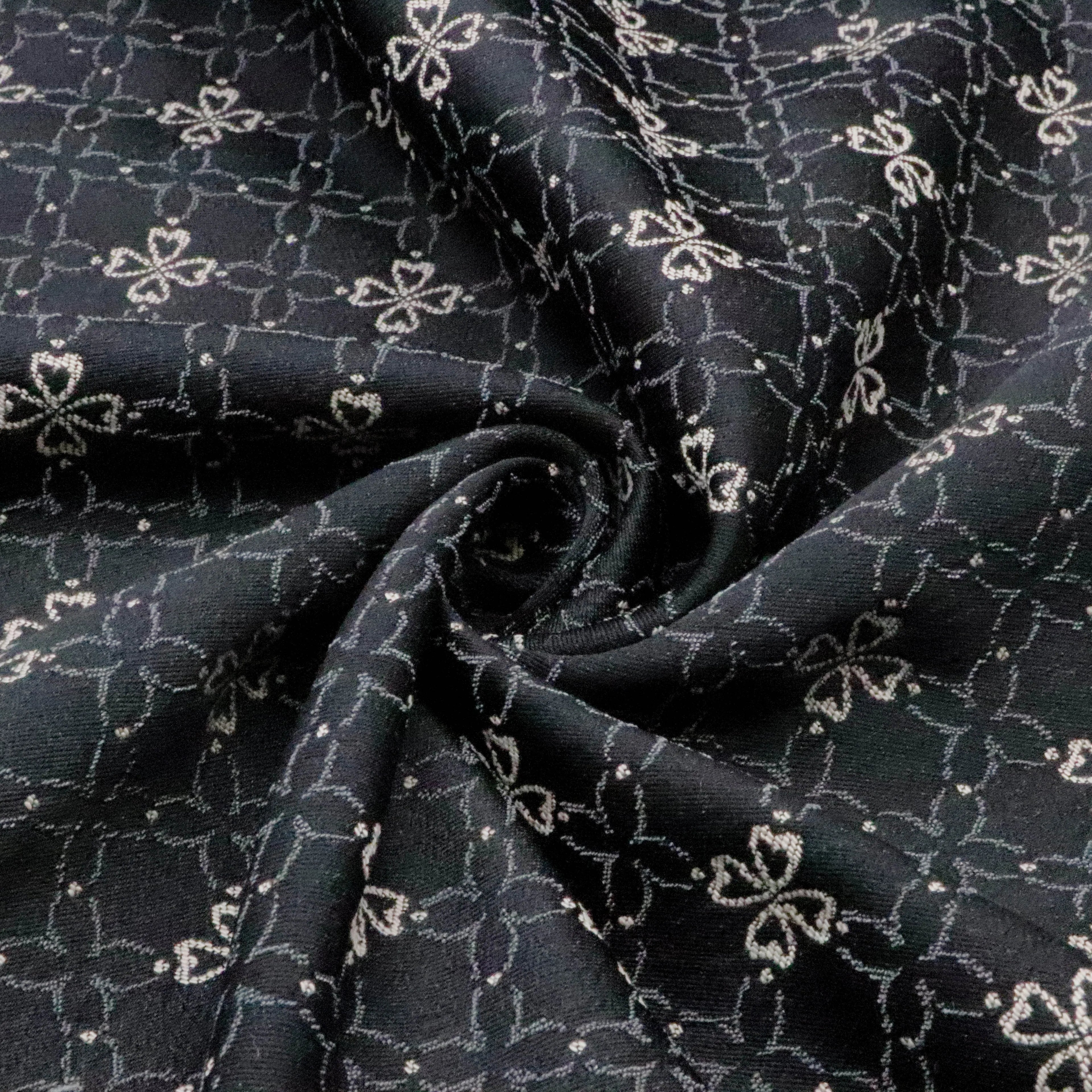 Factory Hot Sale Jacquard Fabrics Luxury Brandstof Coat Hat Backpack Custom Color Free Sample Jacquard Fabric