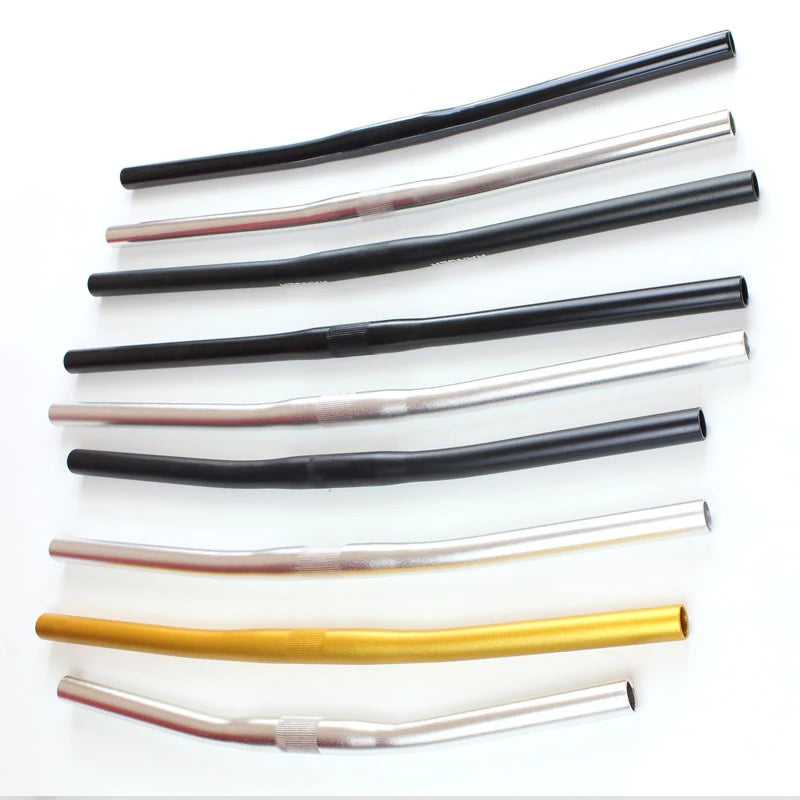 Aluminum Alloy 25.4mm Straight Flat MTB Riser Bike Handlebar for Foldable Bike Bicycle Handlebar