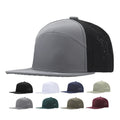 Custom Logo Quick Dry Waterproof Flat Sun UV Protection Bill Hat 6 Panel Golf Mesh Trucker Snapback Cap