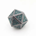 Polyhedral Mini Rpg Dice Set Dnd Custom Metal D20 Dice