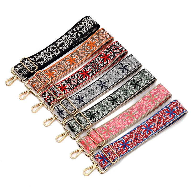 For Deepeel BF171 Adjustable Crossbody Shoulder Purse Strap 5cm Bag Decorative Accessories Made of Durable Polyester