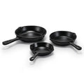 Custom Unique Restaurant Home Baking Pan Brunch Plates Black A5 Melamine Dinner Plate With Handle