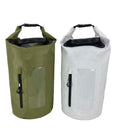 Customized Waterproof Roll Top 500D PVC Dry clear Pvc Backpack Keeps Gear Dry for Kayaking Beach Rafting Boating