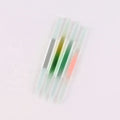 Hot Selling Cylindrical Glass Mini Nail File with Custom Logo Double Sided 10.4cm Nail Care with Case