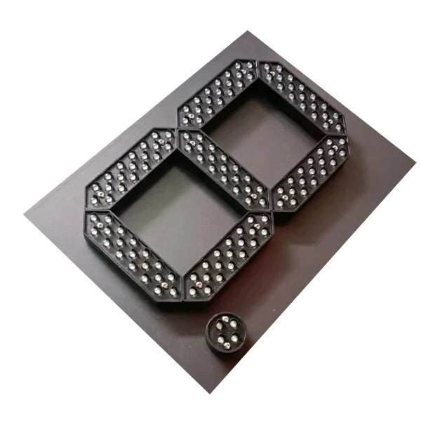 10\" Big Seven Segment LED Display Indoor and Outdoor Retail Store Digital Poster Red Tube Chip OEM Supplier
