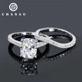 Wedding Band Jewelry 3CT Cubic Zirconia CZ 925 Sterling Silver Cushion Cut Zircon Infinity Engagement Ring for Women