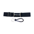 1.5-Inch Elastic Leather Key Strap Equestrian Bit Buckle for Horseback Riding Equestrian Sports Equestrian Sets Accessories