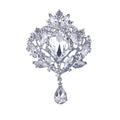 2021 New Style Factory Rhinestone Pin Jewelry Brooch Button Accessories Wedding Bridal Gift Accessories Decorate