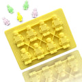 086 BPA Free 8 Cavity Robot Silicone Mold Ice Cube Jelly Candy Mold Ice Mold Resin Tray Chocolate Diy Easy Cleaning