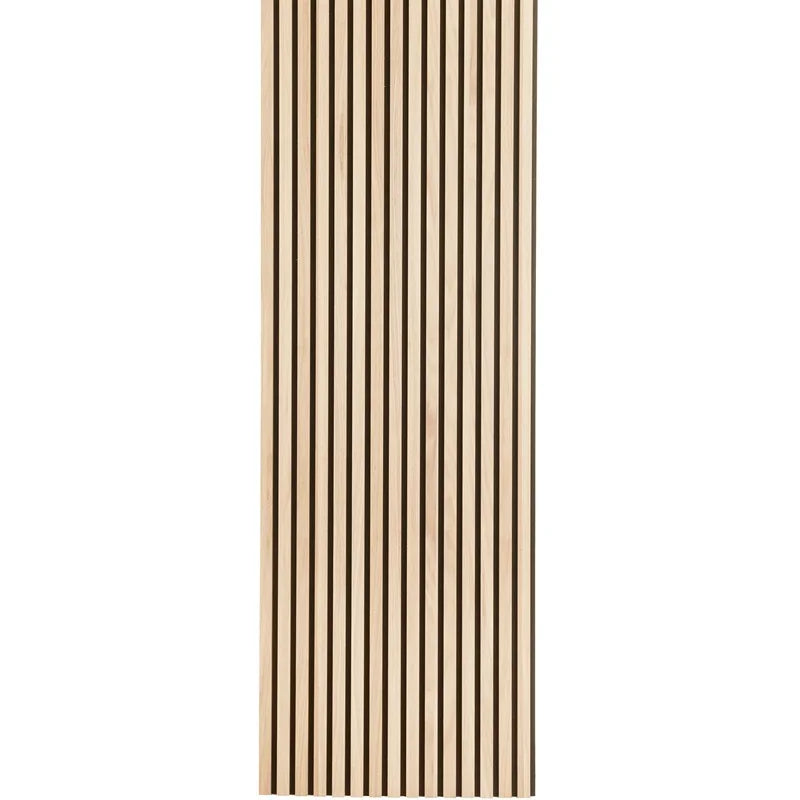 Decorative Wood Slat Panels Soundproof Wood Veneer MDF Slat Acoustic Wall Panels