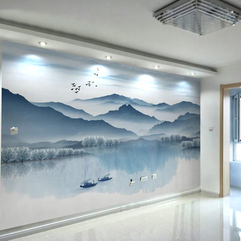 Waterproof 3D Wall Covering for Living Room New Background Wallpaper for TV Film & Television Mural Wall Covering for TV Wall