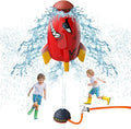 Hot Selling Sprinkler Launcher Outdoor Water Toys for Kids Rotation Water Spray Sprinkler Toy
