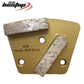 Premium Quality 10mm Thick Trapezoid Diamond Grinding Plate Concrete Terrazzo Floors High Hardness OEM Customizable Grit 6#-400#