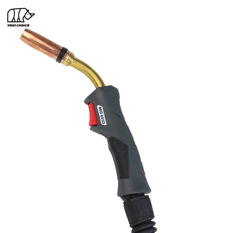INWELT High Quality MB400 Welding & Soldering Supplies CO2 Welding Torch MIG 401D With Euro Central Connector