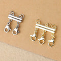 Magnetic Layered Necklace Copper Connector Multi Strands Clasps for Necklace Jewelry Making