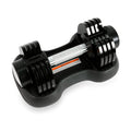 Adjustable Cast Iron Dumbbell 25LB Weight Lifting Home Gym Bodybuilding 5 1 11KG Free Weights Glide Easy to Use
