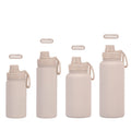 Portable Handle Insulated Fitness 350ml 316L Stainless Steel Wide-Mouth Sports Water Bottle for Gym Outdoor