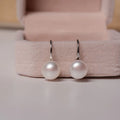 SC Fashion Korean Hook Earrings Women Prevent Allergy 925 Sterling Silver Earrings Natural Freshwater Pearl Earrings