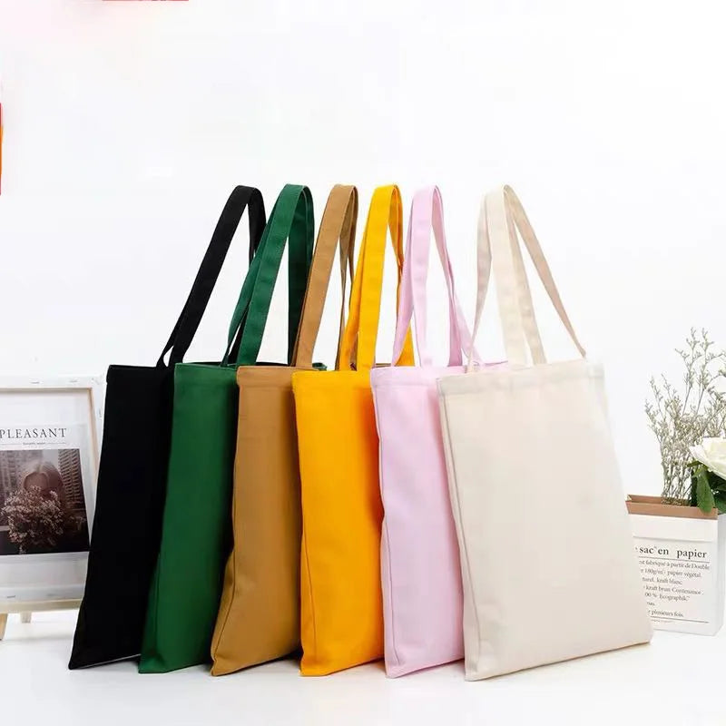 La Bolsa De Asas De Lona De Compras De Alta Calidad Personalizada Al Por Mayor De Bajo Precio Con Logotipo Impreso