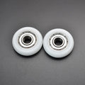 Modular Kitchen Cabinet Accessories BSR60416-5 4x16x5mm Plastic Rubber Wheels Roller Door & Window Rollers