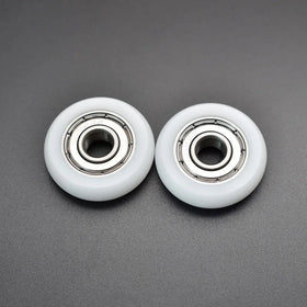 Modular Kitchen Cabinet Accessories BSR60416-5 4x16x5mm Plastic Rubber Wheels Roller Door & Window Rollers