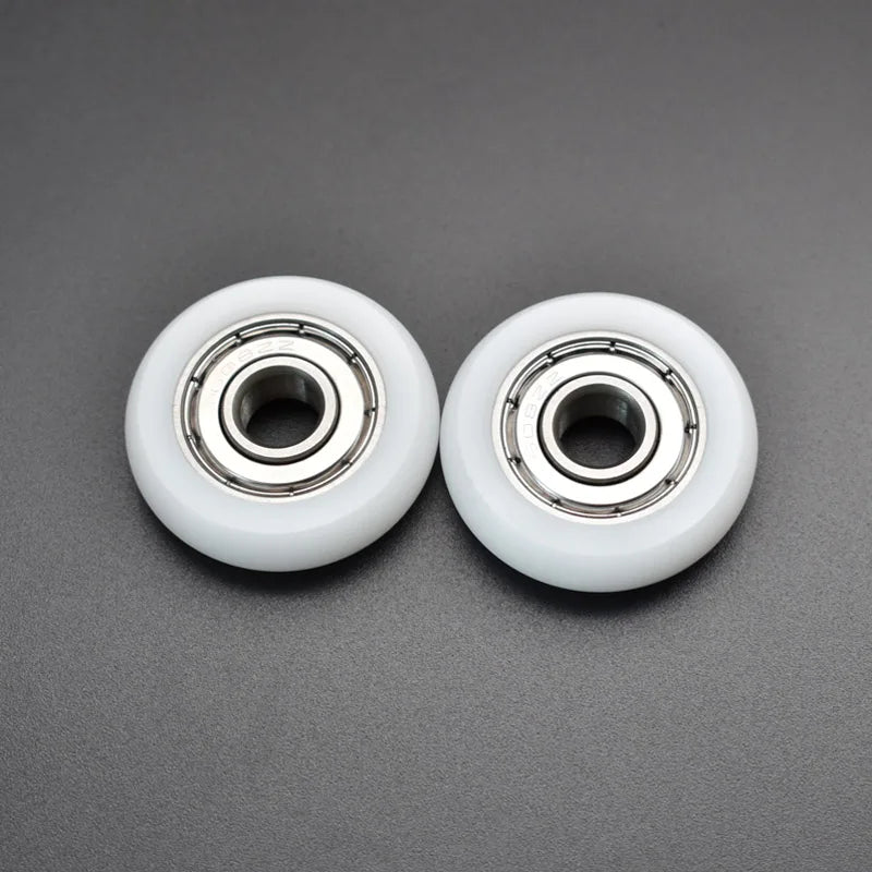 Modular Kitchen Cabinet Accessories BSR60416-5 4x16x5mm Plastic Rubber Wheels Roller Door & Window Rollers