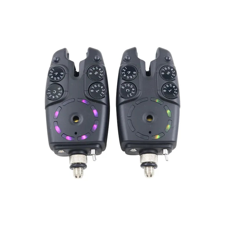 Factory Directly Good Feedback  JZH-RF1988 2+1 Black  Fishing Single Bite Alarm With CE