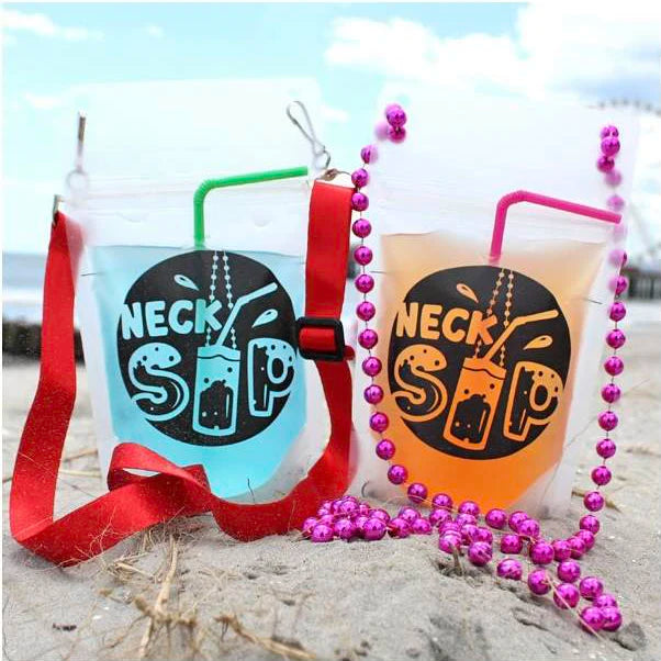 BPA Free Packaging Juice Clear Plastic Reusable Custom Bag Zipper Stand up Drink Pouches with Straw and Hole