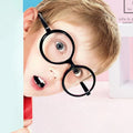 New Arrival Kids Round Frame Sunglasses Ins Style Children Pc Frame Plain Spectacles Girls Boys Christmas Party Eyeglasses
