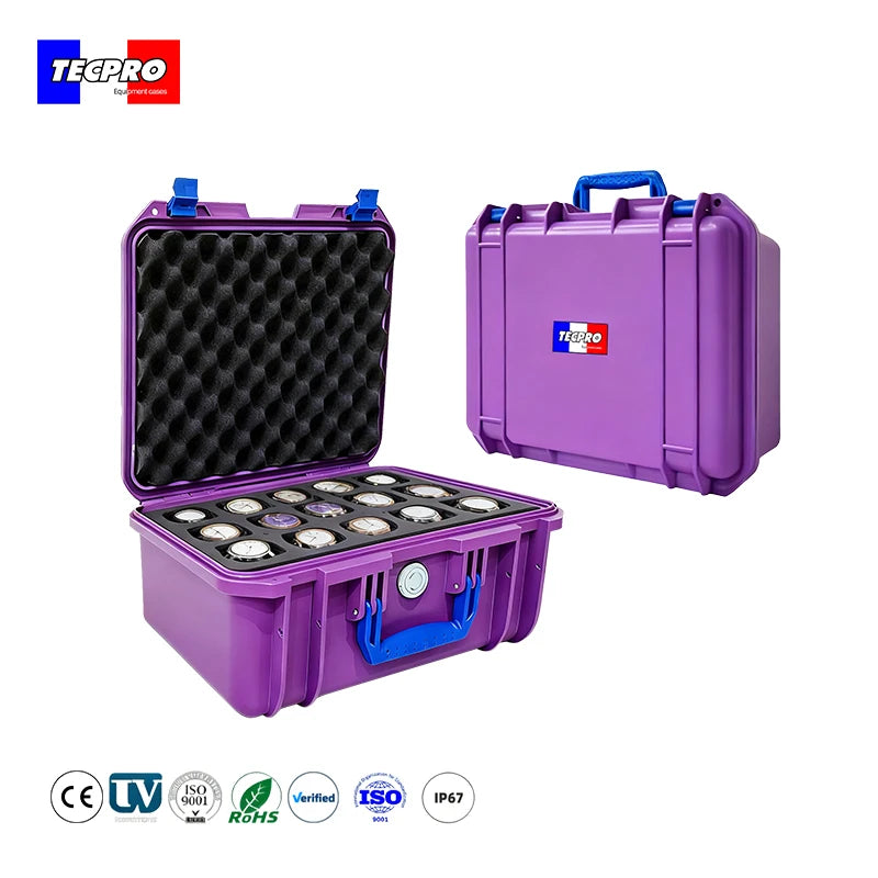 Baolin P67 IP67 Waterproof Shockproof Anti-Dust Rugged Hard Plastic Case OEM Custom Size Handle Customized Logo Hardware Tools