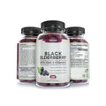 Hot Selling Organic Vegan Eldermune Emergen Vitamin C For Adults Black Elderberry Immune Support Antioxidants Gummies