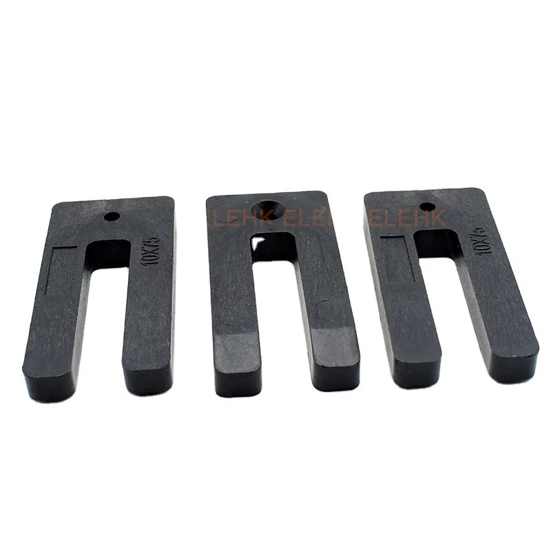ELEHK  Plastic Wedge Shim for Fixing Door and Windows Plastic Shim Pads Plastic U  Shims