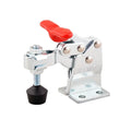 68KG 150LB Holding Capacity HS-13005-HB Quick Release Horizontal Toggle Clamp With Rubber Press Tip