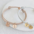 Personalized Sailing Rope Bracelet Customized Name Bracelet Friendship Bracelet with Engraving Stainless Steel