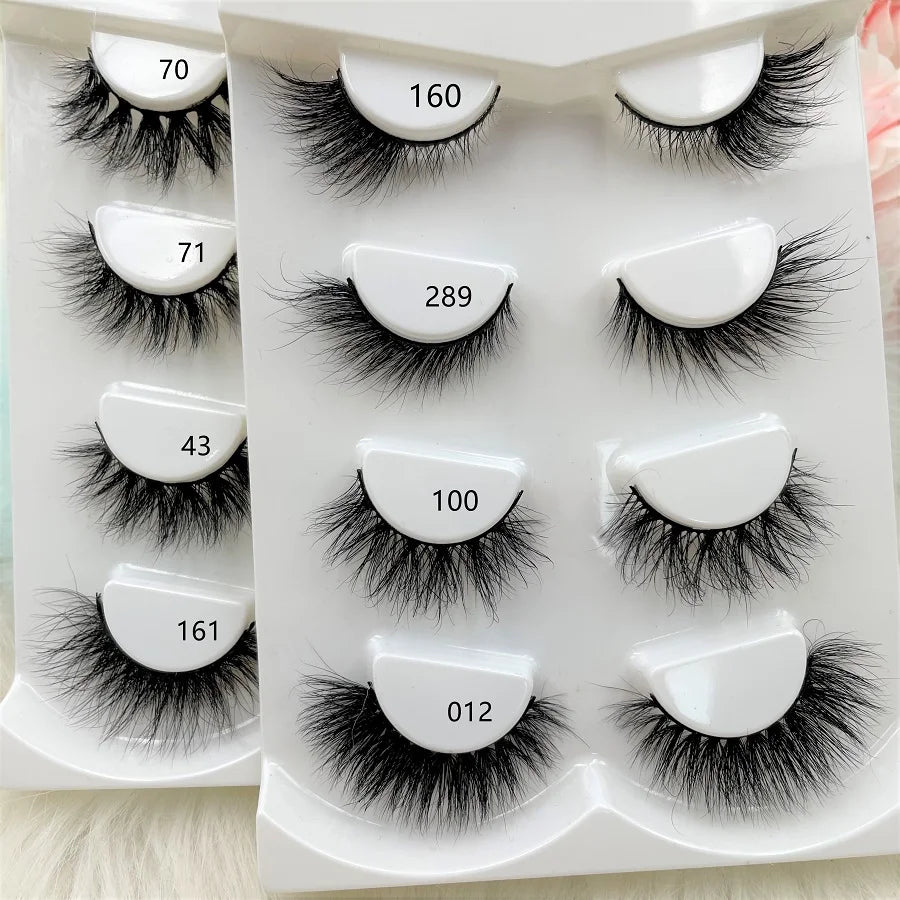 Natural 3d Eyelashesmink Eyelash False 15mm Natural Eye Lashesh  Mink Wholesale Lashes 15mm Eye Lashes False