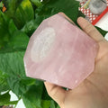 Diy Wedding Gifts Stone Crafts Rose Quartz Candle Holder Chakra Stones Home Decor