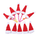 Wholesale Hot Sale Red Cheap Felt Non-woven Mini Christmas Lollipop Plain Felt Hat