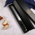 8-Inch Stainless Steel Blade Eco-Friendly Dishwasher Safe Kitchen Knife ABS Handle Sharp Bread Knife for Baking Cake Pastry Gift