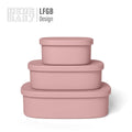 Take Away BPA Free Microwave Food Grade Packing Silicone Children Lunchbox School Wholesale LFGB Colorful Bento Kids Lunchbox