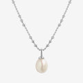 VIANRLA Sterling Silver 925 Chain Pearl Jewelry 18k Gold Plated Necklace Pendant Handmade Drop Shipping