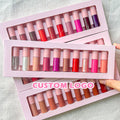 Private Label Sample Size Lipgloss Wholesaler High Quality 80 Colors Optional Glossy Lipgloss Shiny Matte Liquid Lipstick