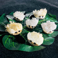 Natural Crystal Hedgehogs Hand Carved Crystal Cluster Hedgehog Cute Animals Sculpture Wholesale