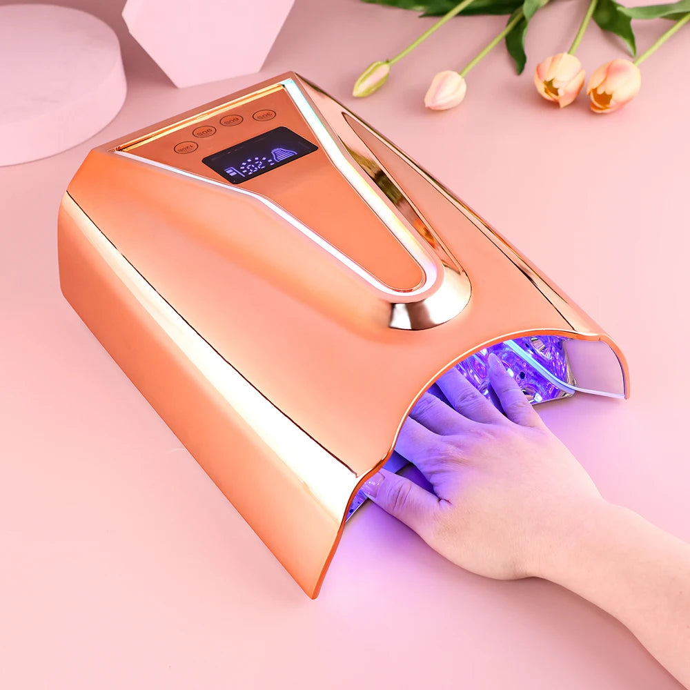 Wholesale Rechargeable LED Lamp for Professional Nails 96w Sensory Nail Lamp Dryer UV LED Nail Machine